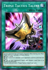 Triple Tactics Talent - RA01-EN063 - Secret Rare - 1st Edition